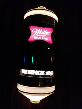Vintage Miller Beer Bar Sign - Dancing Lights - Lighted Motion - Rare