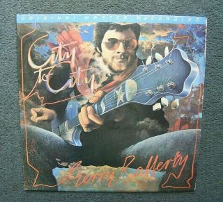 Rare Master Record Lp 33 Album Gerry Rafferty - City To City