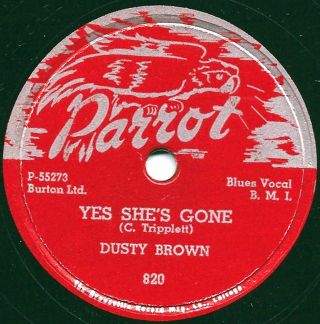 Blues - Dusty Brown " Yes She 