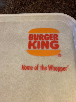 Vintage Camtray BURGER KING Home Of The Whopper Serving Tray (MF) 3
