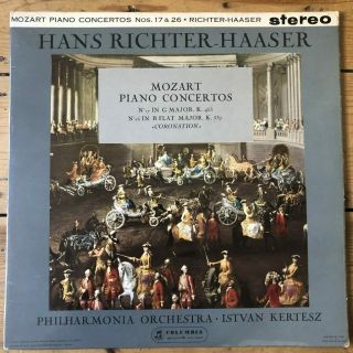 Sax 2426 Mozart Piano Concertos No.  17 & No.  26 / Richter - Haaser / Kertesz B/s