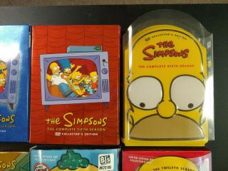 The Simpsons DVD Season 1 2 3 4 5 6 7 8 9 10 11 12 1 - 12 Set. 4