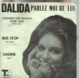 Dalida - Parlez Moi De Lui - Mega Rare 60s Orig.  Iran Prs Ps Ep