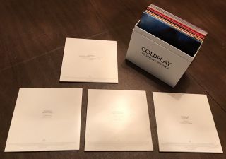 RARE Coldplay Vinyl The Singles Box Set Never Played 4