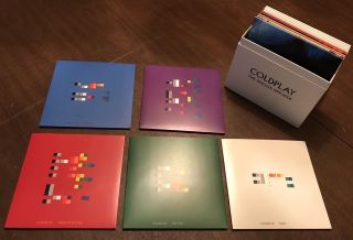 RARE Coldplay Vinyl The Singles Box Set Never Played 5