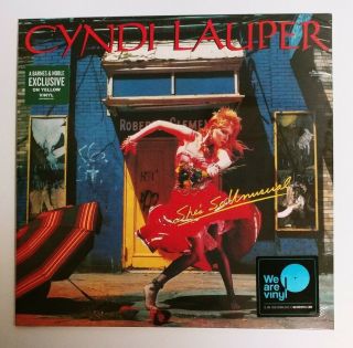 Cyndi Lauper She’s So Unusual Lp Ltd Edition Yellow Vinyl Exclusive