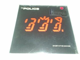 The Police Ghost In The Machine Nm In Shrink Blurb First Pressing 1981
