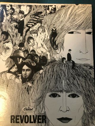 Beatles Revolver Mono 1966 Vg,