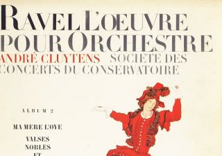 Saxf 250 France Stereo - Ravel - Orchestral - Vol.  2 - Cluytens - Ex,