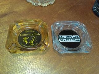 Special order Casino Hotel Ashtrays California club and the golden gate 3
