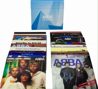 Abba 40th Anniversary 40 Singles Limited Deluxe Backto Black Vinyl Boxset