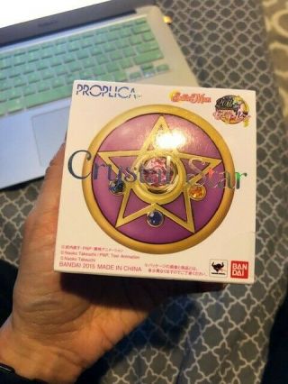 Sailor Moon 20th Anniversary Proplica 1/1 Crystal Star Compact Mirror Bandai
