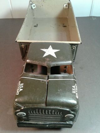 Marx Army Truck 1950s 13 