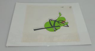 The Real Ghostbusters Animation Cell & Hand Drawn Sketch Slimer 73