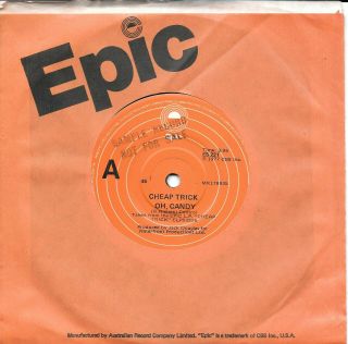 Trick - Oh,  Candy - Sample 7 " 45 Vinyl Record - 1977 Australia