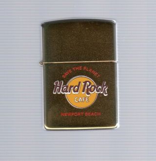 1995 Hard Rock Cafe,  Newport Beach,  Zippo Lighter