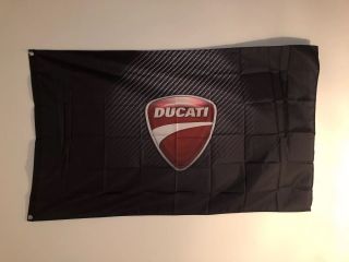 Rare Ducati Advertising Decoration Garage Flag 3 X 5 Ft Quality Banner