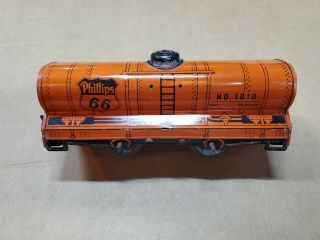 Hafner O gauge Phillips 66 Oil Company railroad/train tank car 2