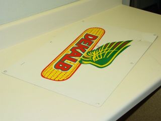 Vintage Dekalb Asgrow Sign,  Agriculture Advertising,  Double Sided 6