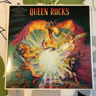 Queen Rocks Lp Record Unplayed Rare Brian May Freddy Mercury