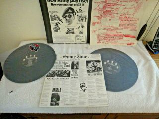 John & Yoko Plastic Ono Band 2 Lp Records Some Time In York City 1972 Apple