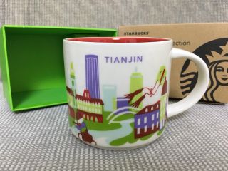 Starbucks 2018 China Yah Tianjin You Are Here Mug