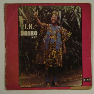 I.  K.  Dairo M.  B.  E.  & His Blue Spots " S/t " Afro Juju Lp Star Mp3
