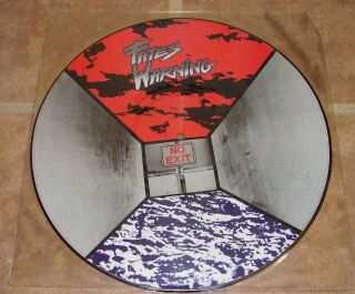 Fates Warning No Exit Promo Dj Only Ultra Limited Picture Disc Lp Vinyl Record