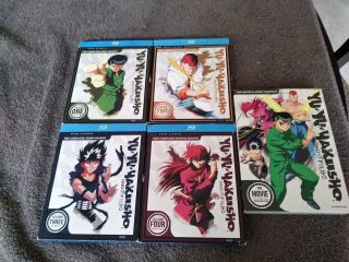 Yu Yu Hakusho Complete Anime Series Blu - Ray Funimation,  Ovas And Movie Dvd