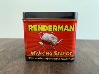 Pixar Renderman Walking Teapot - Incredibles 2 1153/2000 Siggraph