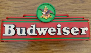 Anheuser Busch Beer Budweiser Bottle/can Display,  Rare