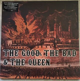 The Good The Bad And The Queen S/t Vinyl 2007 Nm Honest Jon’s