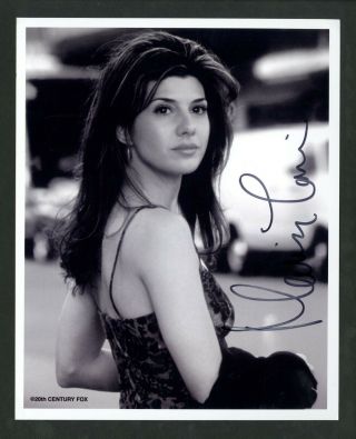 Marisa Tomei Actress My Cousin Vinny Signed Autographed 8 X 10 Photo