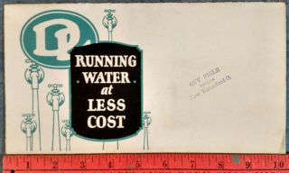 1927 Ad Brochure Poster Delco Light Co Indoor Home Water Pumps Dayton Oh