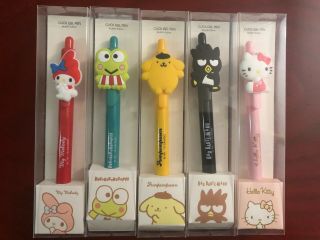Sanrio X Miniso Gel Pens - Hello Kitty,  My Melody,  Batzmaru,  Keroppi,  Pompompurin