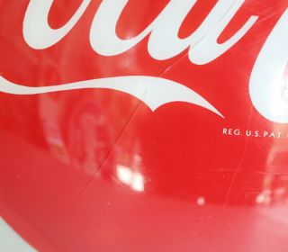 1950s Coca Cola Halo Light Insert Bubble Button Sign 3