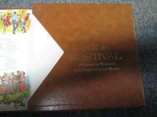 Folk Festival Of Country,  Westren & Inspirational Music 6LP Box Set / VG, 4