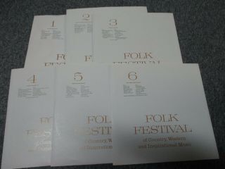 Folk Festival Of Country,  Westren & Inspirational Music 6LP Box Set / VG, 5