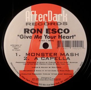 Ron Esco - Give Me Your Heart 12 " Mega Rare Freestyle Nm Mp3