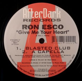 Ron Esco - Give Me Your Heart 12 