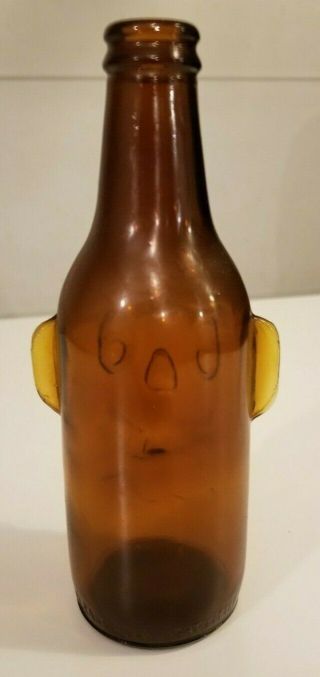 1976 Coors Bicentennial Clown Face Beer Bottle 2