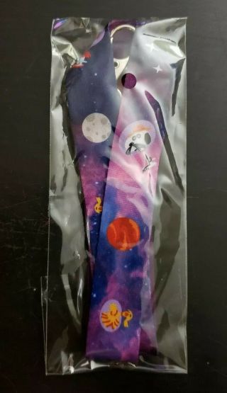 Peanuts Snoopy Astronaut Space Lanyard - Sdcc 2019 Comic Con Exclusive