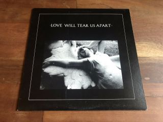 Joy Division " Love Will Tear Us Apart " 12 " Vinyl Single Canadian