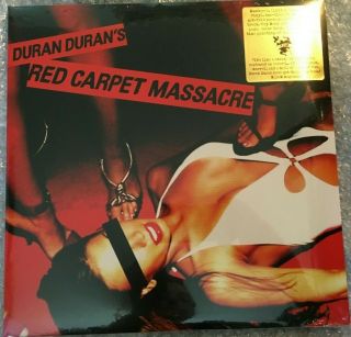 Duran Duran ‎ " Red Carpet Massacre " Double Red Vinyl