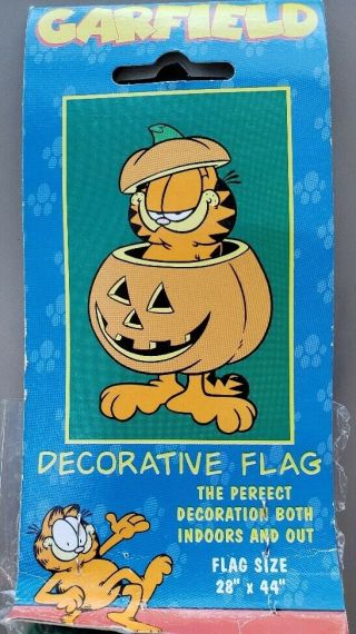 Garfield Decorative Flag.  Archives At Paws Inc.  Never Opened