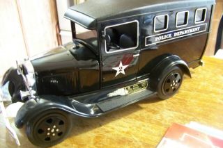 Vintage Jim Beam Decanter Police Car Paddy Wagon 1931 Ford Model A EMPTY 2