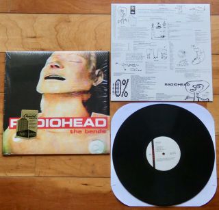 Radiohead The Bends Lp (2008) Oop 180g Audiophile Vinyl Thom Yorke.  Oasis.  Blur