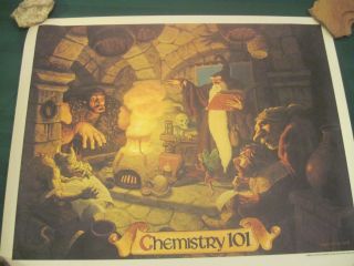 Coca - Cola Campus Life Poster Series Chemistry 101 By Hildebrandt