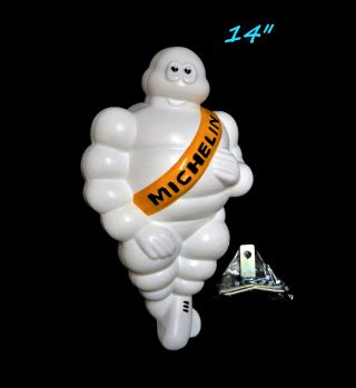 14 " Michelin Man Doll Figure Bibendum Advertise Tire,  Collect