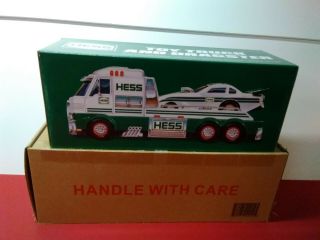 2016 Hess Toy Truck And Dragster Mib Never Opened With Brown Mailer